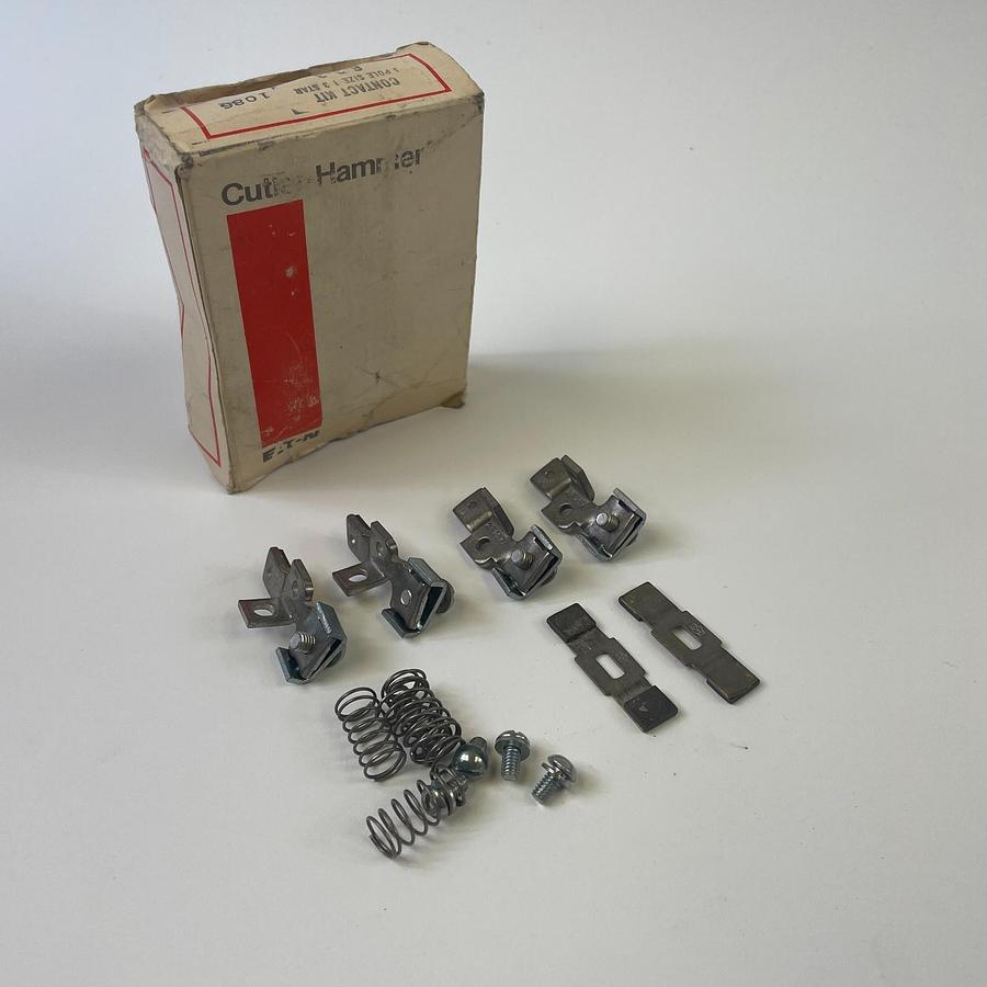 Used CUTLER HAMMER 6-3-3 CONTACT KIT 3 POLE SIZE 1 3 STAR OEM