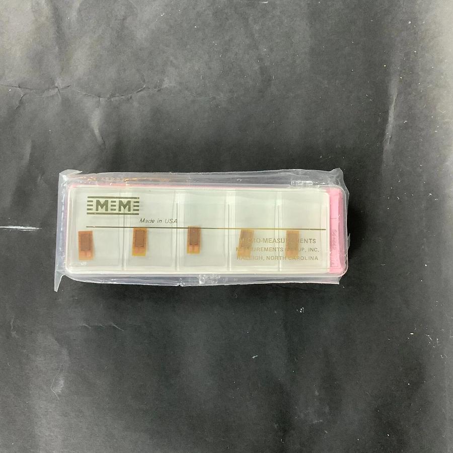 MICRO-MEASUREMENTS CEA-06-250UW-120 PRECISION STRAIN GAUGE - BOX OF 5 ($25 OBO)