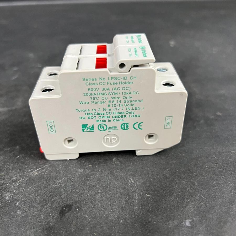 LITTLEFUSE LPSC0021D FUSE HOLDER ($30 OBO)