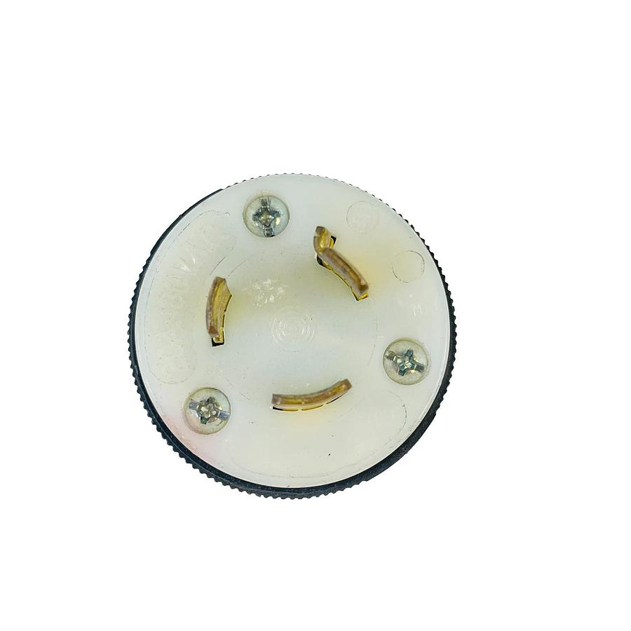 Used HUBBELL HBL2341 TWIST LOCK MALE PLUG 20A 480VAC REFURBISHED EXCELLENT
