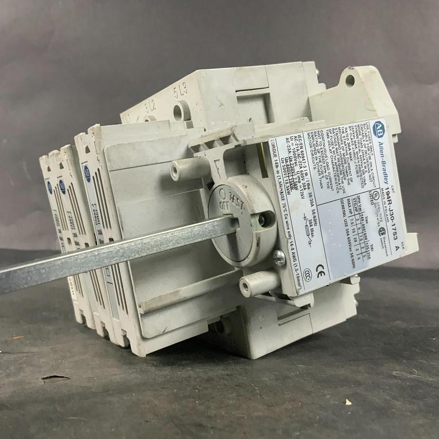 Used ALLEN BRADLEY 194R-J30-1753 SER A DISCONNECT SWITCH ($100 OBO)