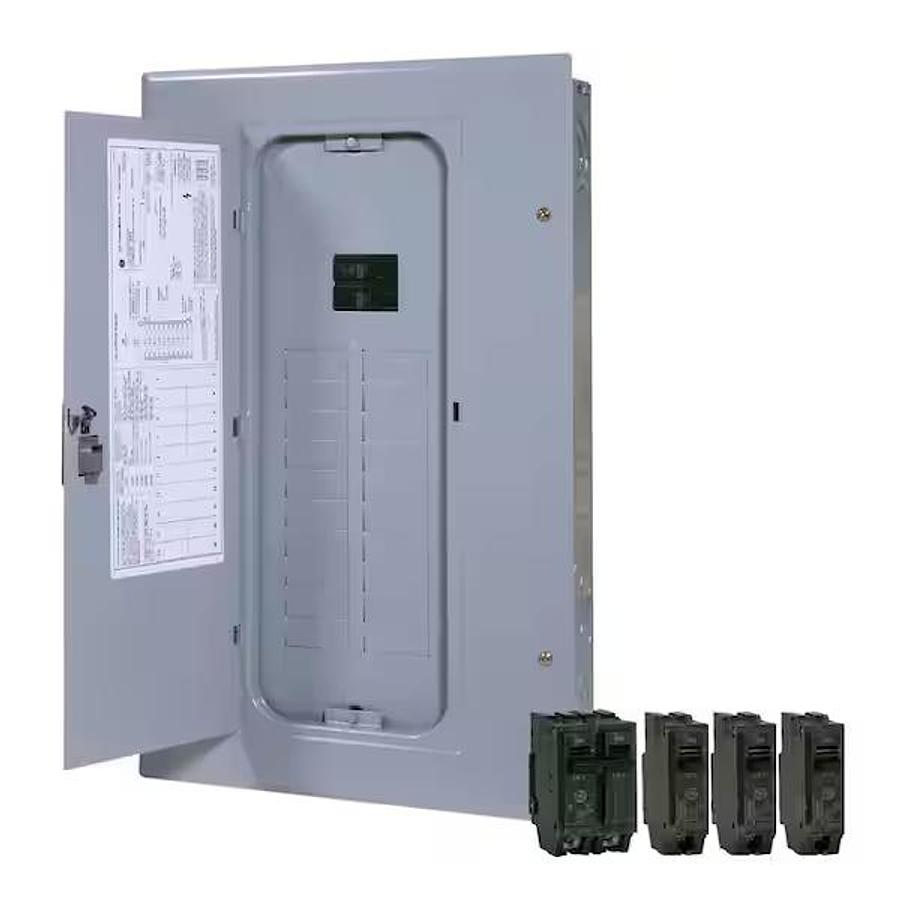 Used GE TM2010CCUBK1 MAIN BREAKER LOAD CENTER ELECTRICAL PANEL INDUSTRIAL COMMERCIAL