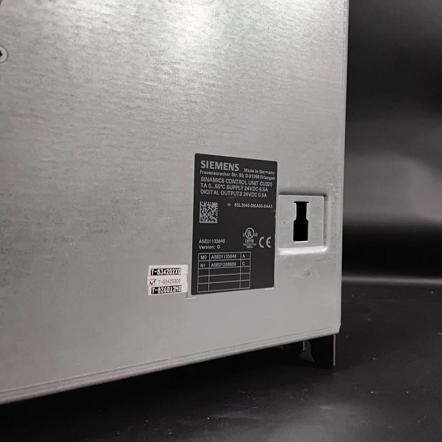Used SIEMENS 6SL3040-0MA00-0AA1 CONTROL UNIT W/ DIGITAL SCREEN ($450 OBO)