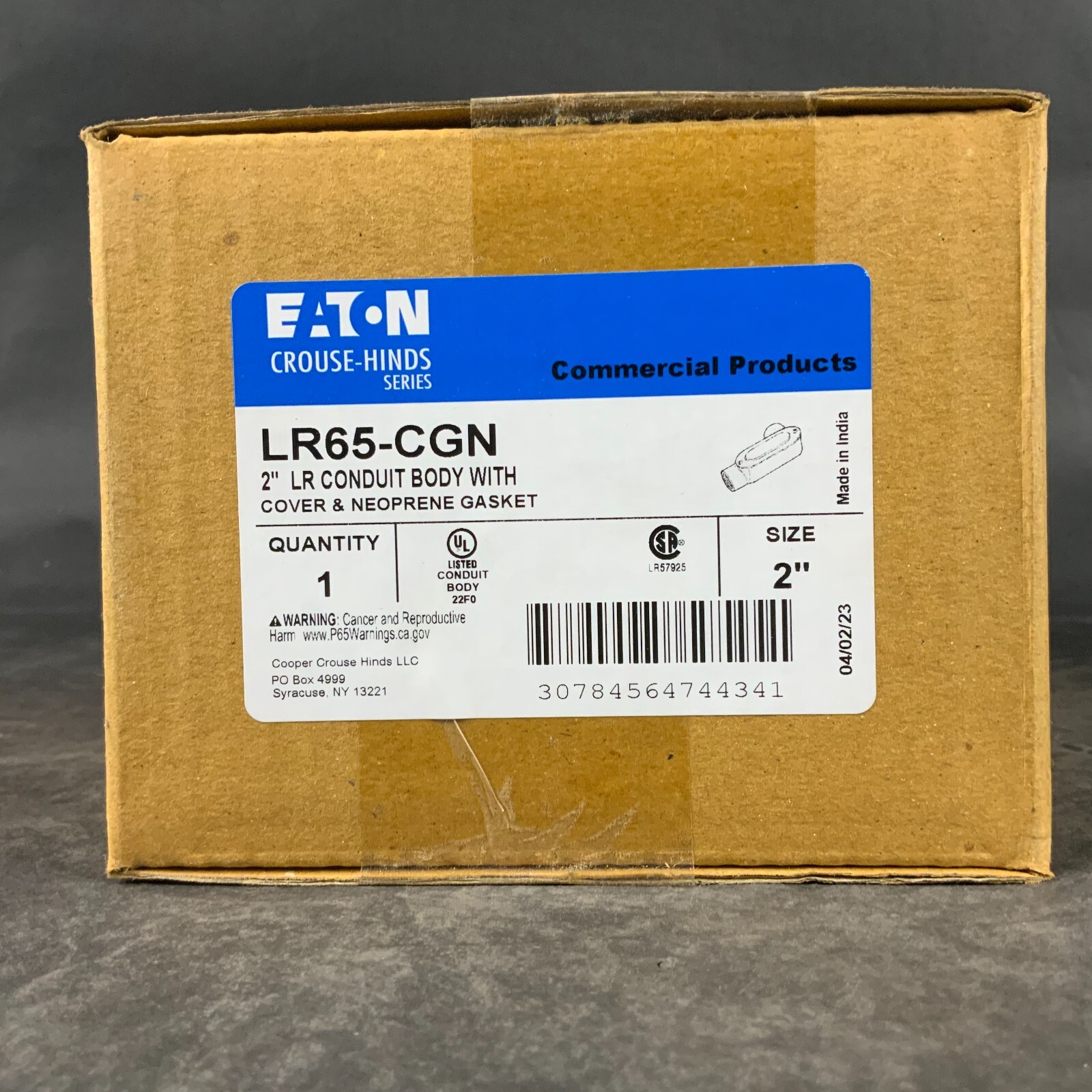 Used EATON LR65-CGN - CONDUIT FITTINGS ($50 OBO)