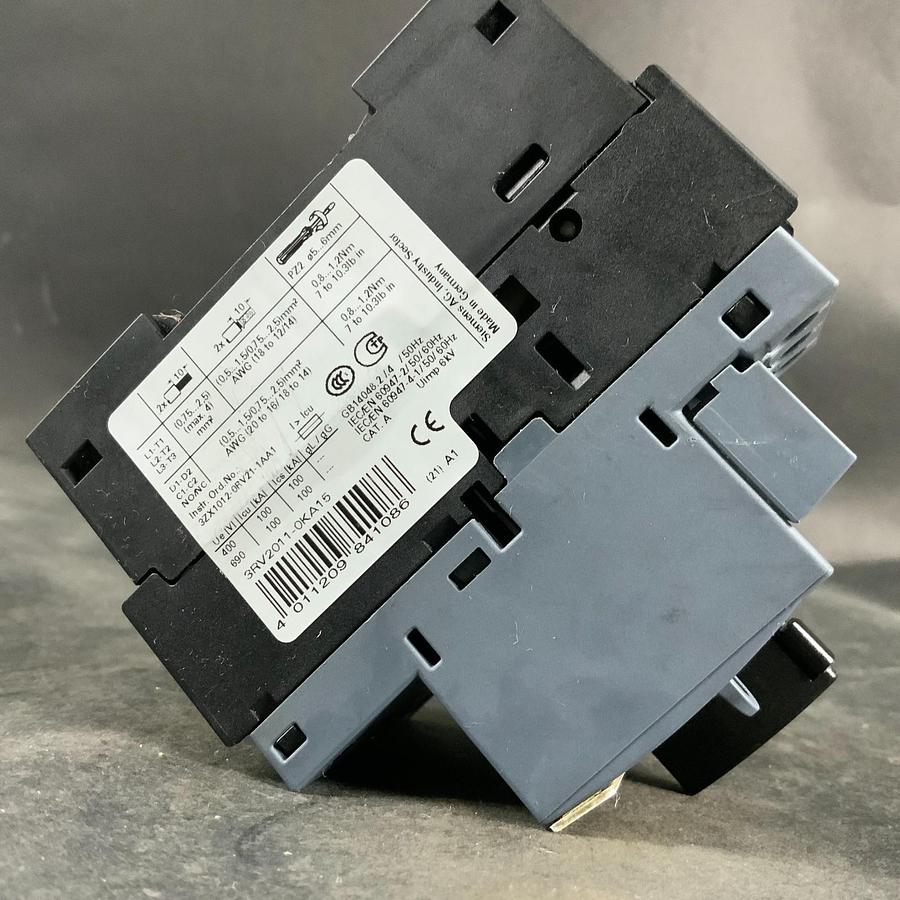 Used SIEMENS 3RV2011-0KA15 SIRIUS CIRCUIT BREAKER ($20 OBO)