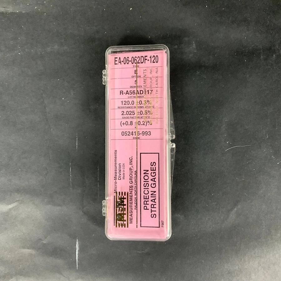 MICRO-MEASUREMENTS EA-06-062DF-120 PRECISION STRAIN GAUGE - 1 UNIT ($5 OBO)