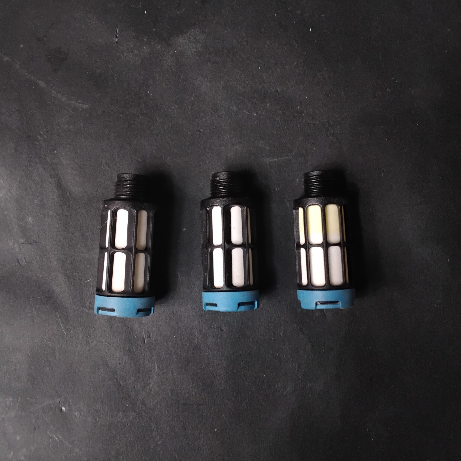 Used FESTO U-1/8-2307 SILENCER- GROUP OF 3 ($9.97 OBO)