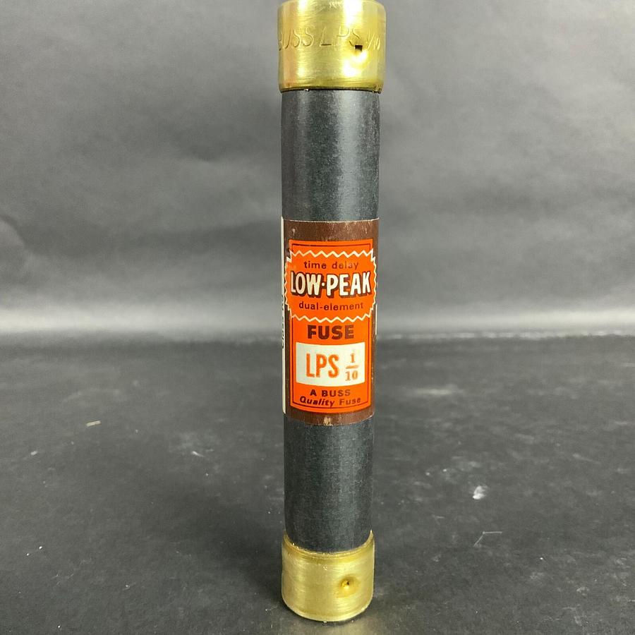 Refurbished BUSSMANN LPS 1/10 LOW PEAK FUSE ($5 OBO) - REFURBISHED