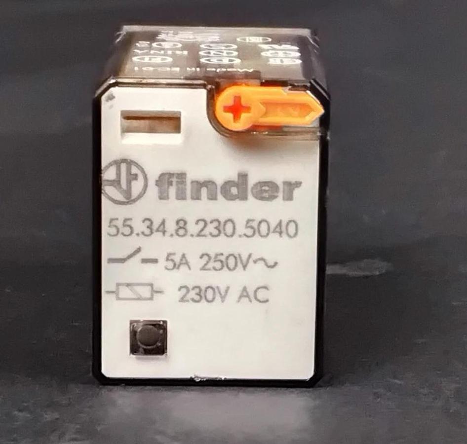 Used FINDER 55.34.8.230.5040 RELAY($10 OBO)