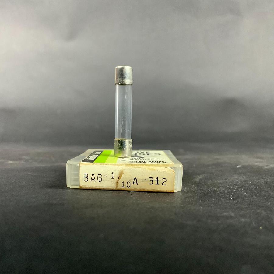 Used LITTLEFUSE 3AG-1/10-312 FUSE-SET OF 5 ($6 OBO)