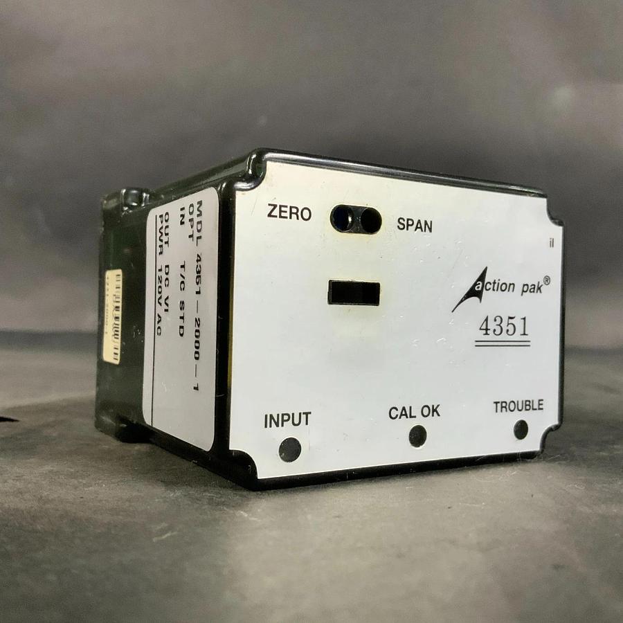 Used ACTION PAK 4351-2000-1 THERMOCOUPLE INPUT MODULE ($400 OBO)