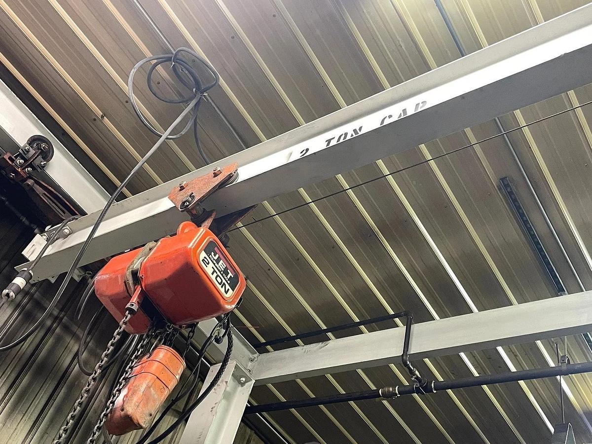 Used Freestanding Bridge Crane - 8'L x 10'W x 12'T - 2 Ton Capacity - ($20,500 OBO)