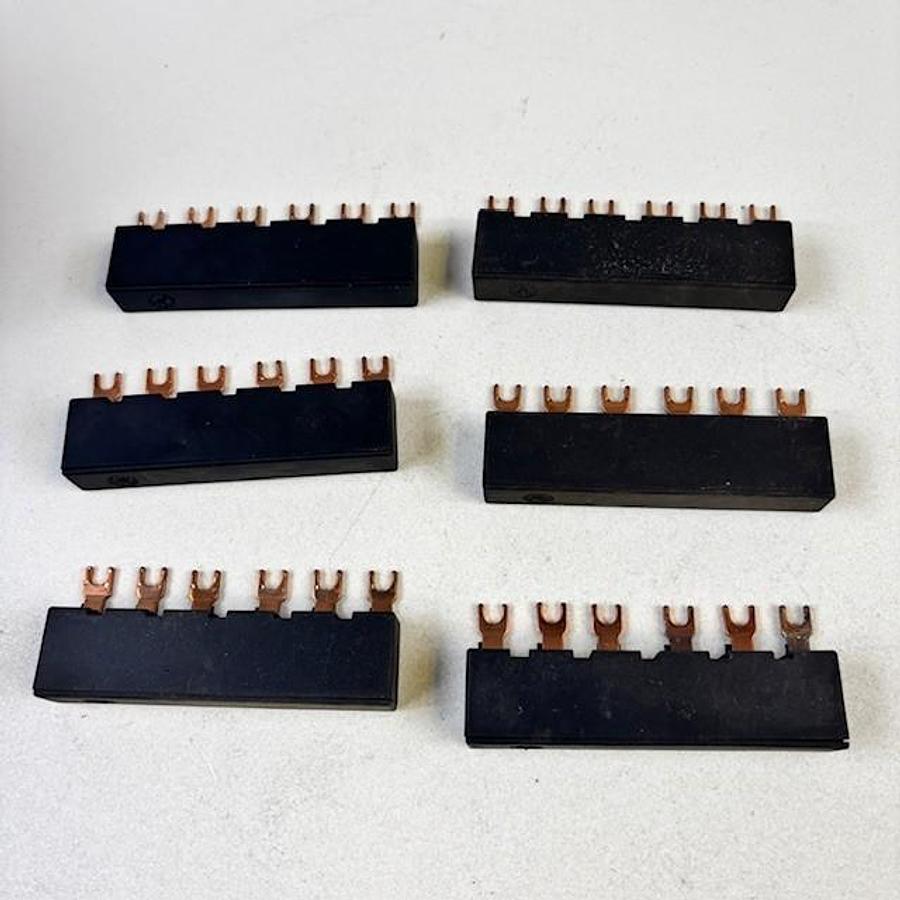 Used SIEMENS 3RV1915-1AB BUSBAR 6PCS
