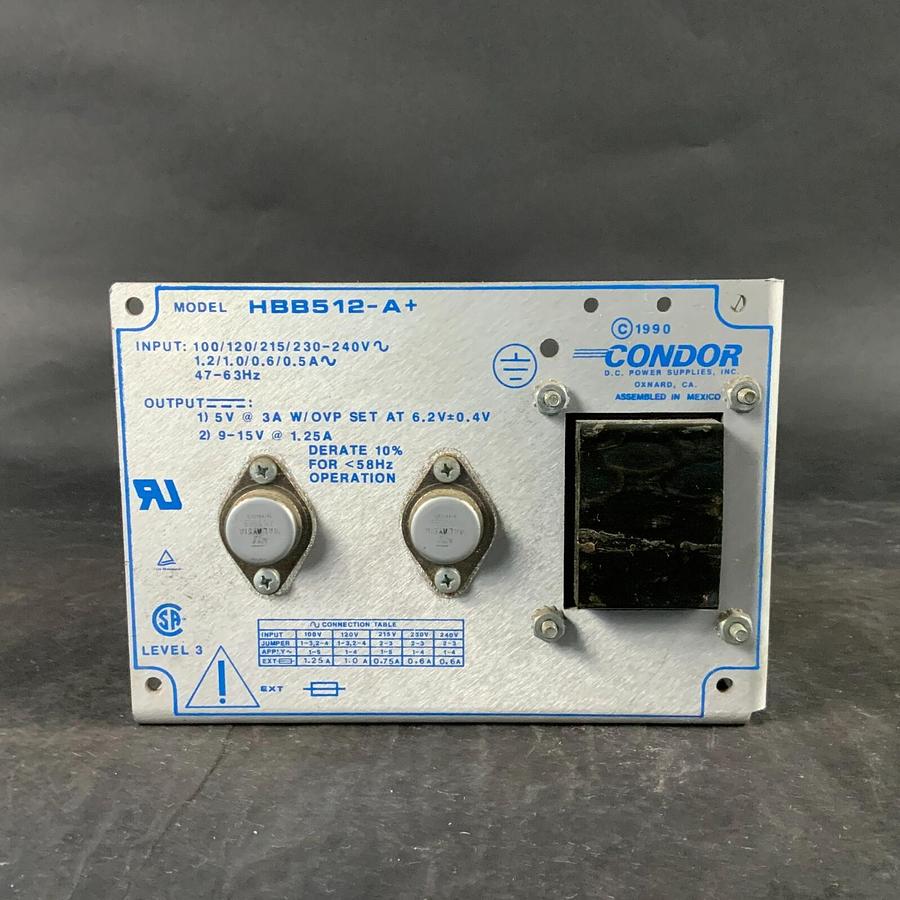 Used CONDOR HBB512-A+ POWER SUPPLY ($100 OBO)
