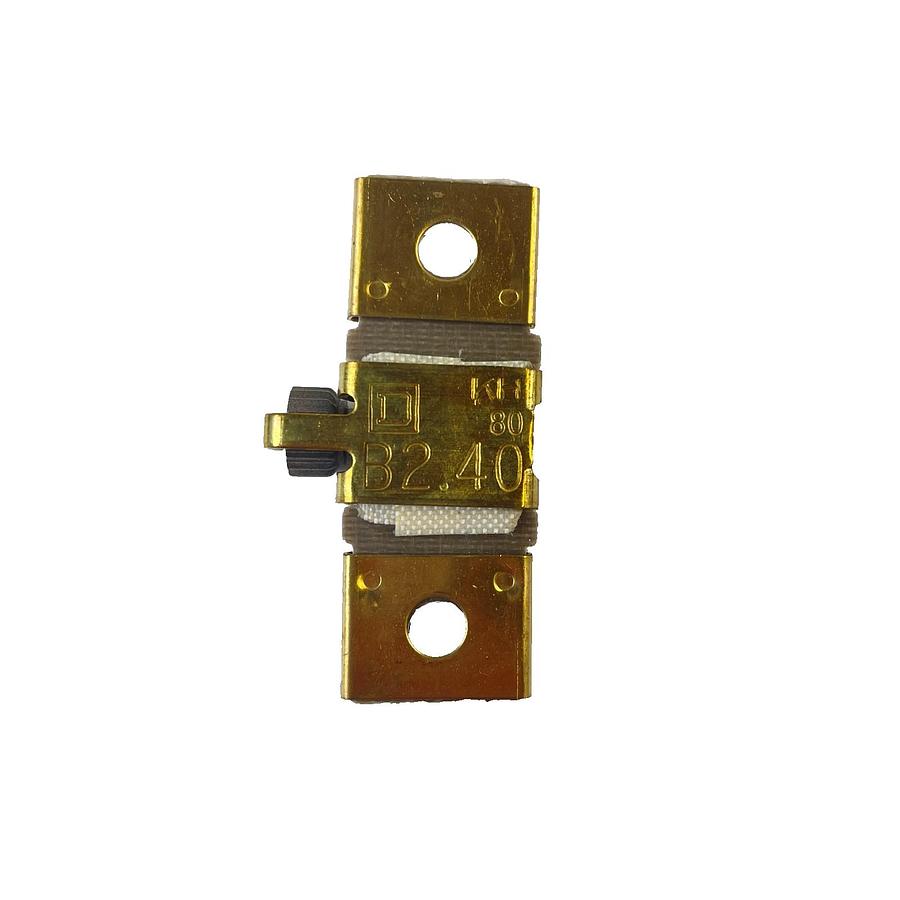 Used SQUARE D B240 B2.40 THERMAL UNIT OVERLOAD HEATER 1.44-2.02A CLASS 20 OEM