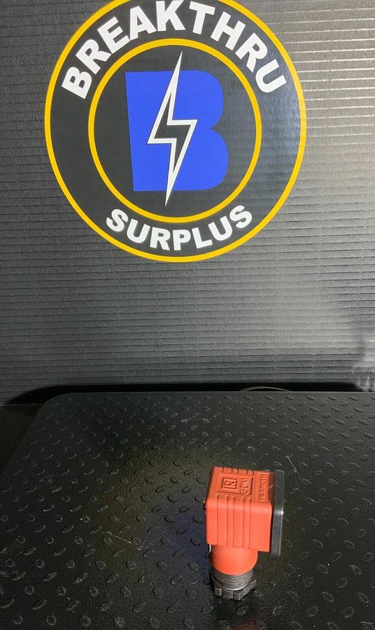 Used LUMBERG AUTOMATION-HIRSCHMANN SOLENOID CONNECTOR FEMALE ($4.99/EACH OBO)