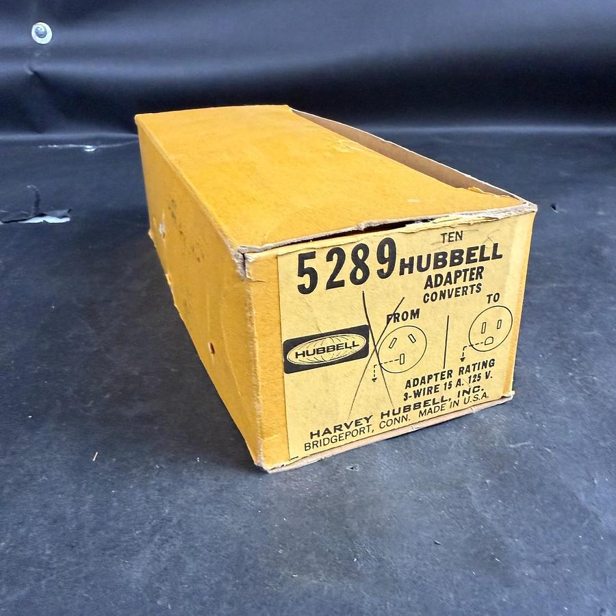 Used HUBBELL 5289 ADAPTOR CONVERTER - SET OF 7
