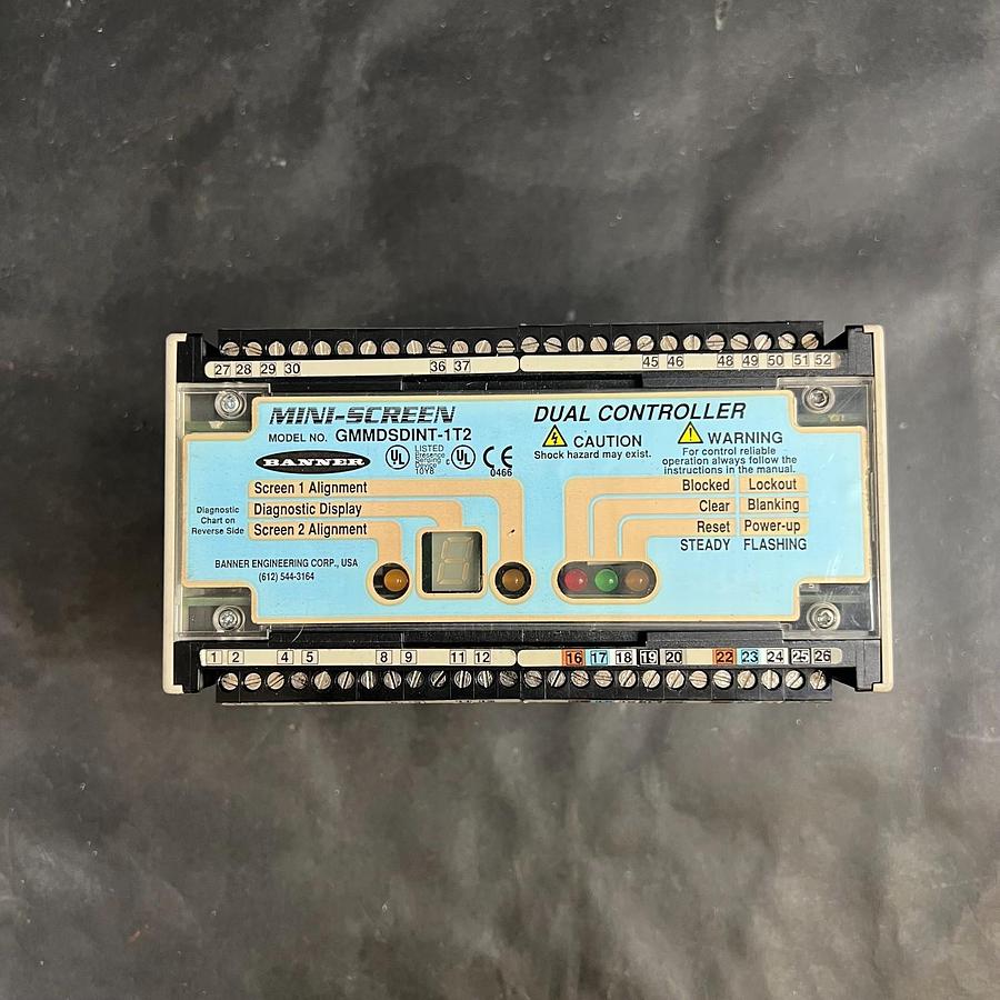 Used BANNER ENGINEERING GMMDSDINT-1T2 DUAL CONTROLLER ($300 OBO)