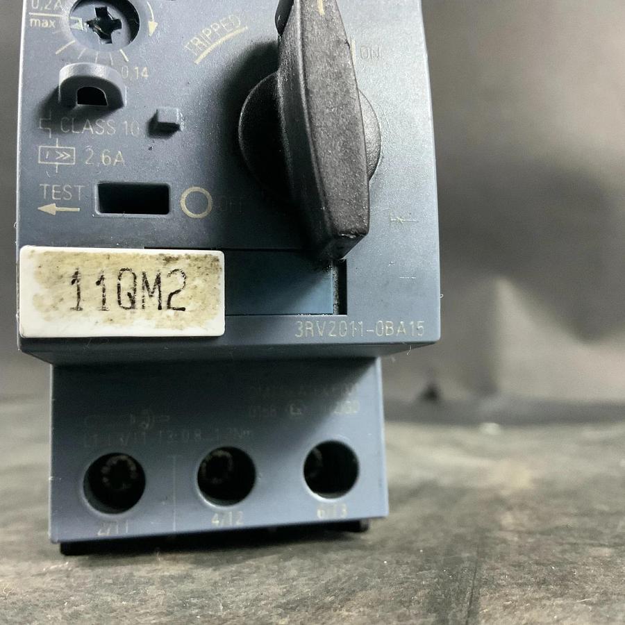 Used SIEMENS 3RV2011-0BA15 CIRCUIT BREAKER ($40 OBO)