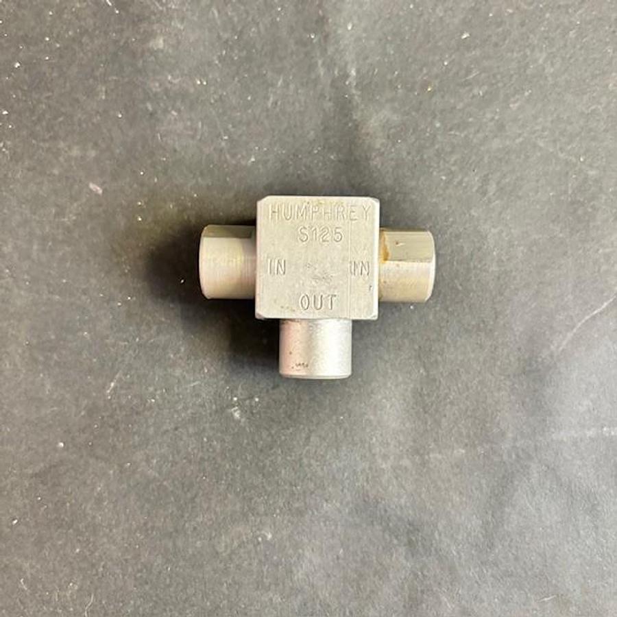 Used HUMPHREY S125 VALVE