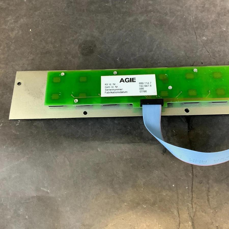 Used AGIE 689.114.7 192.647.6 KEYBOARD ($100 OBO)