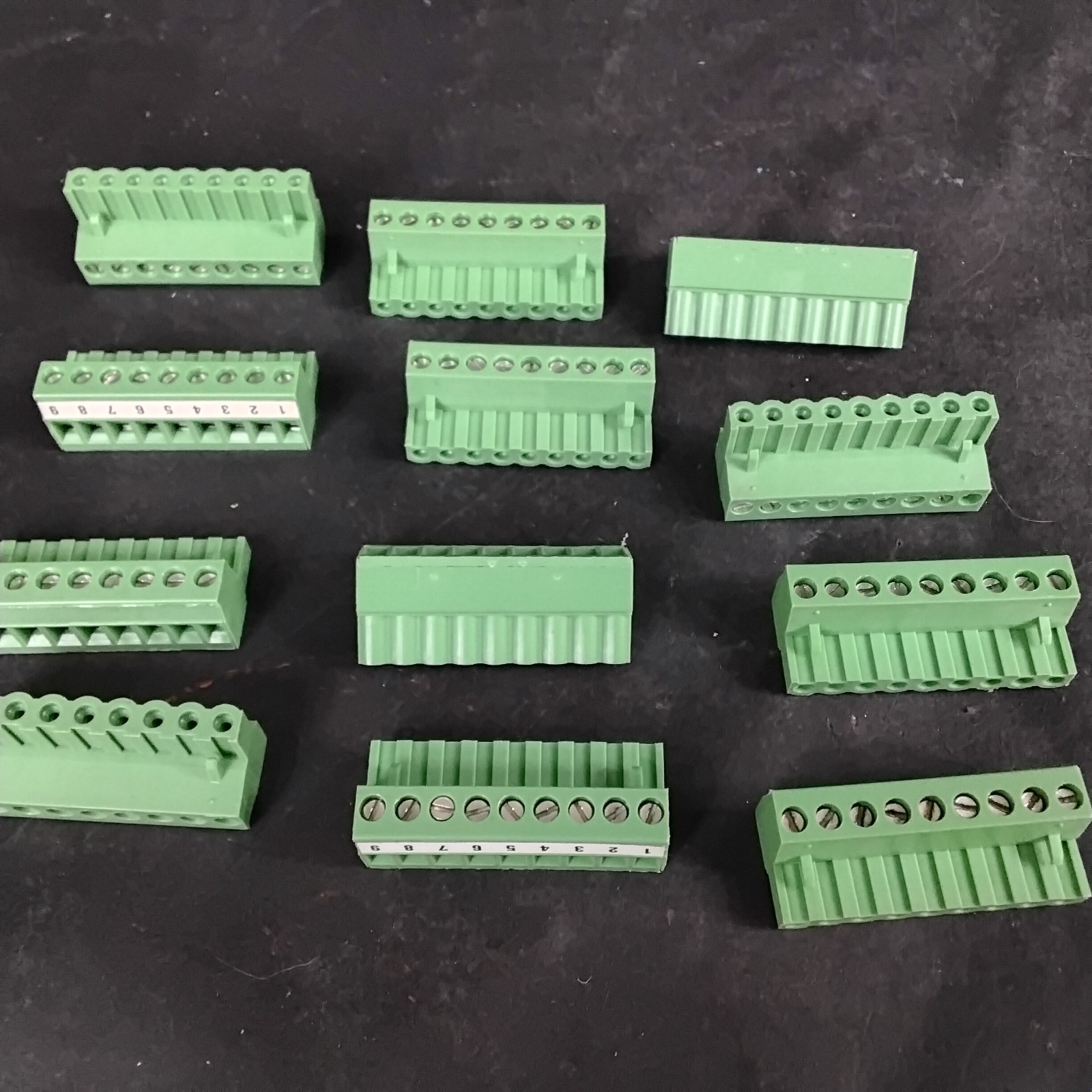 Used PHOENIX CONTACT BAG OF MSTB 9-PIN TERMINAL BLOCKS ($15 OBO)