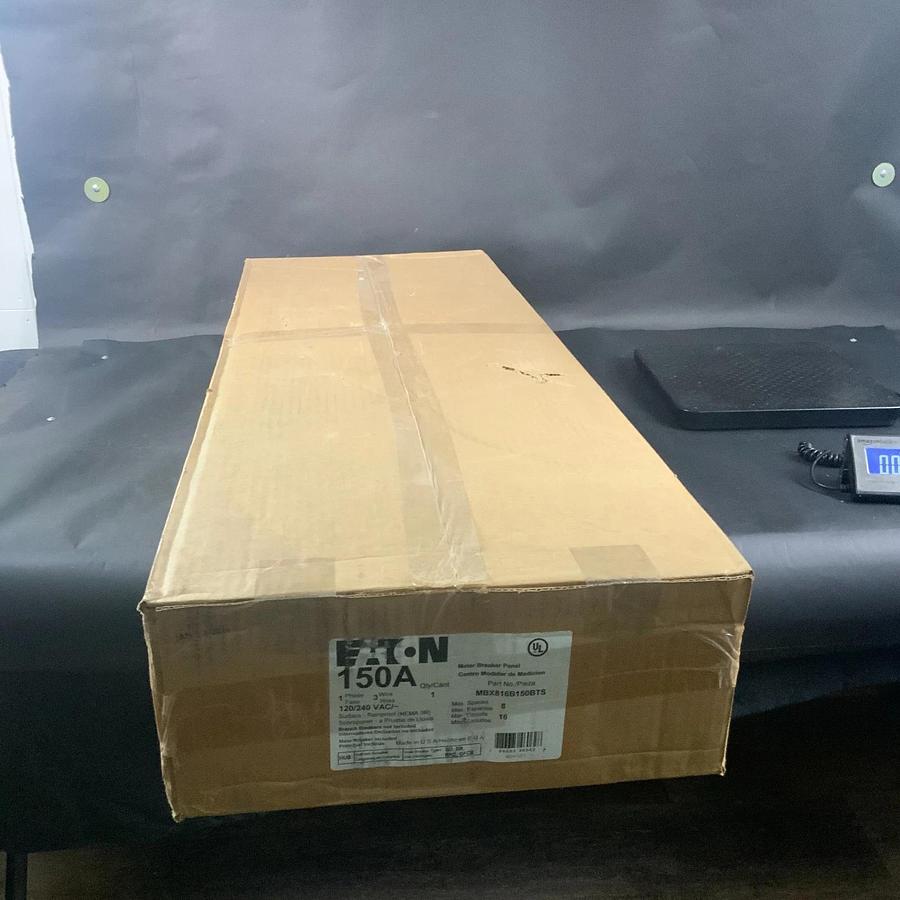 EATON MBX816B150BTS METER BREAKER PANEL ($500 OBO)