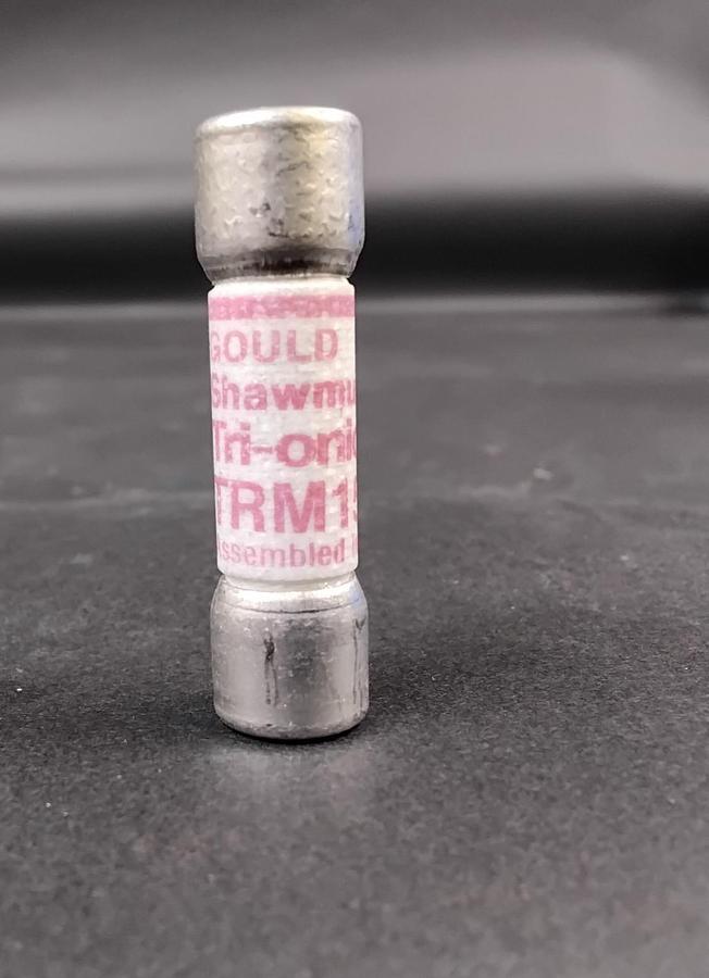 Used GOULD SHAWMUT TRI-ONIC TRM 15 TIME DELAY FUSE ($10 OBO)