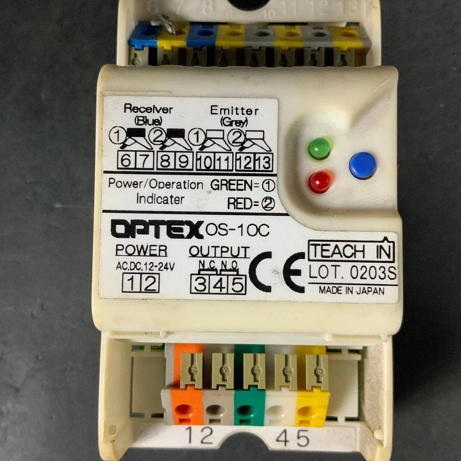 Used OPTEX OS-10C SAFETY BEAM CONTROLLER ($25 OBO)