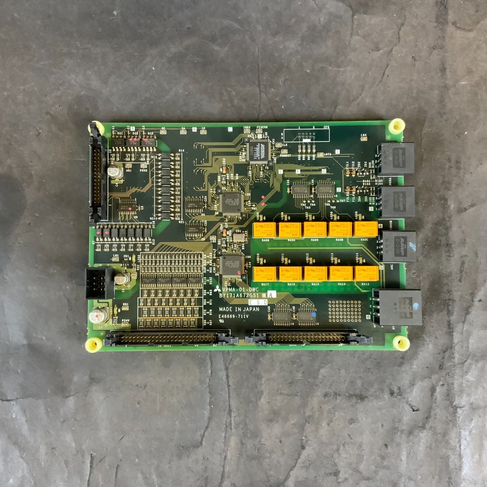 Used MITSUBISHI VPMA-01-DWC BY171A672G51 PC BOARD ($100 OBO)