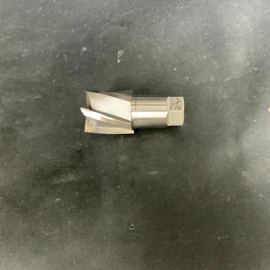 Used GAIRING WCI C-13 1-3/16” HSS 5-FLUTE HEX DRIVE QUICK CHANGE COUNTERBORE($25 OBO)