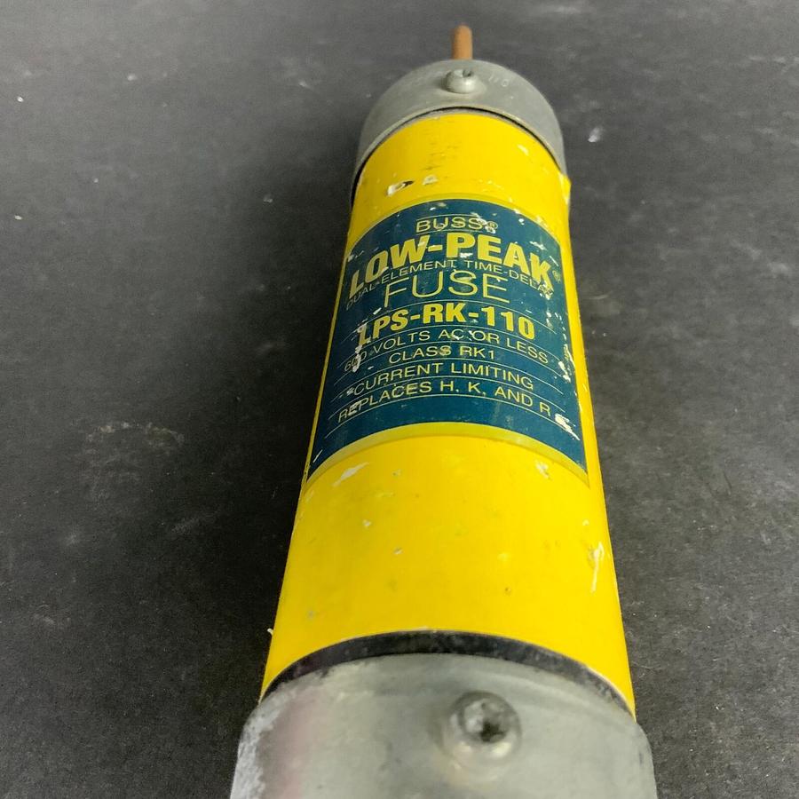 Used BUSSMANN LPS-RK-110 LOW PEAK FUSE ($16 OBO)
