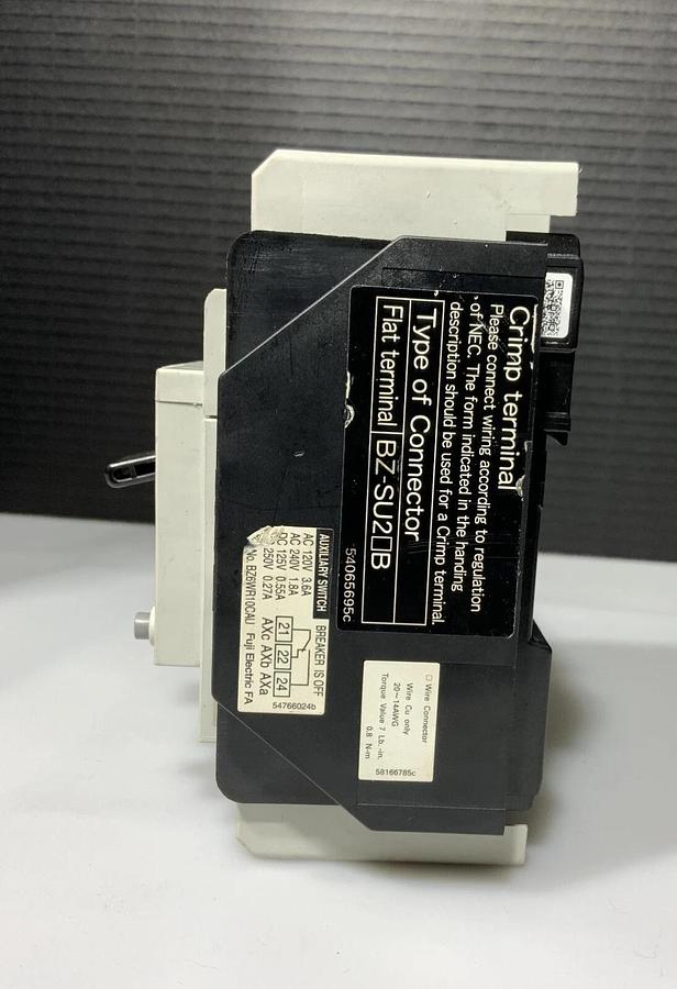 Used FUJI EW50RAGU-3P020 CIRCUIT BREAKER