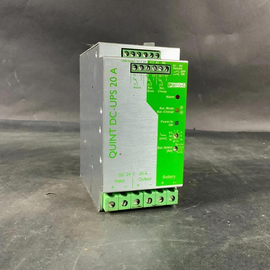 Used PHOENIX CONTACT QUINT-DC-UPS/24VDC/20 POWER SUPPLY ($100 OBO)