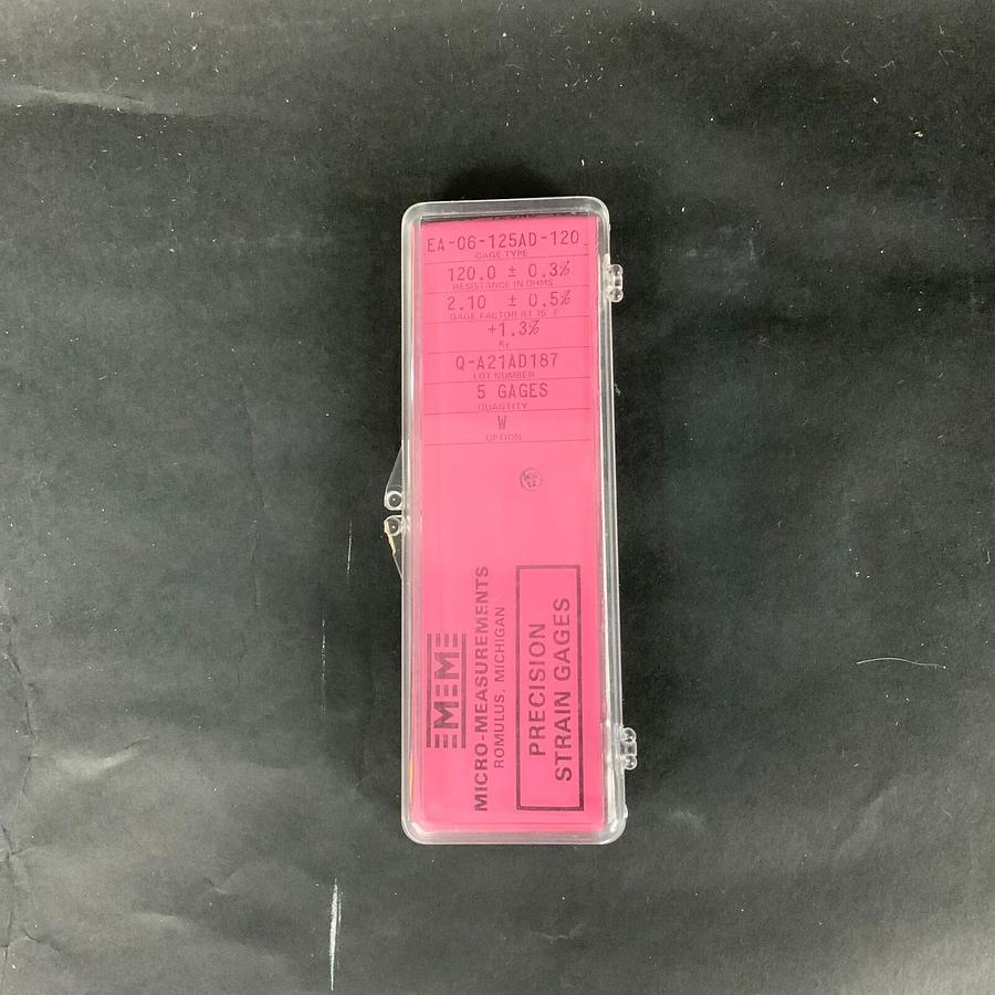 Used MICRO-MEASUREMENTS EA-06-125AD-120 PRECISE STRAIN GAUGE - BOX OF 5 ($25 OBO)