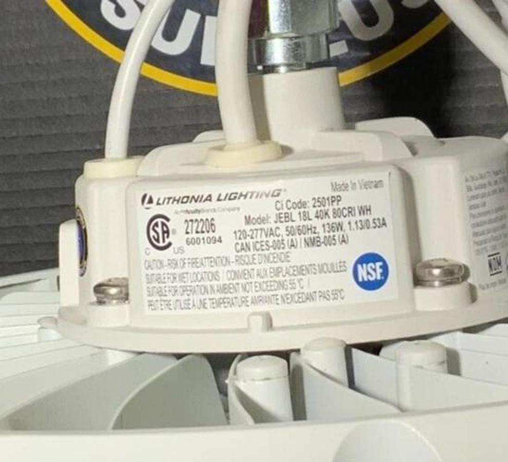 LITHONIA LIGHTHING CONTACTOR JEBL 18L ($60.99/EACH OBO)