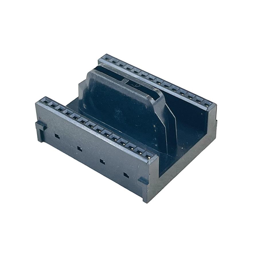 Used SIEMENS 720 2001-01 TERMINAL PLUG CONNECTOR MODULE 20-PIN PC-GF20 I/O ADAPTER