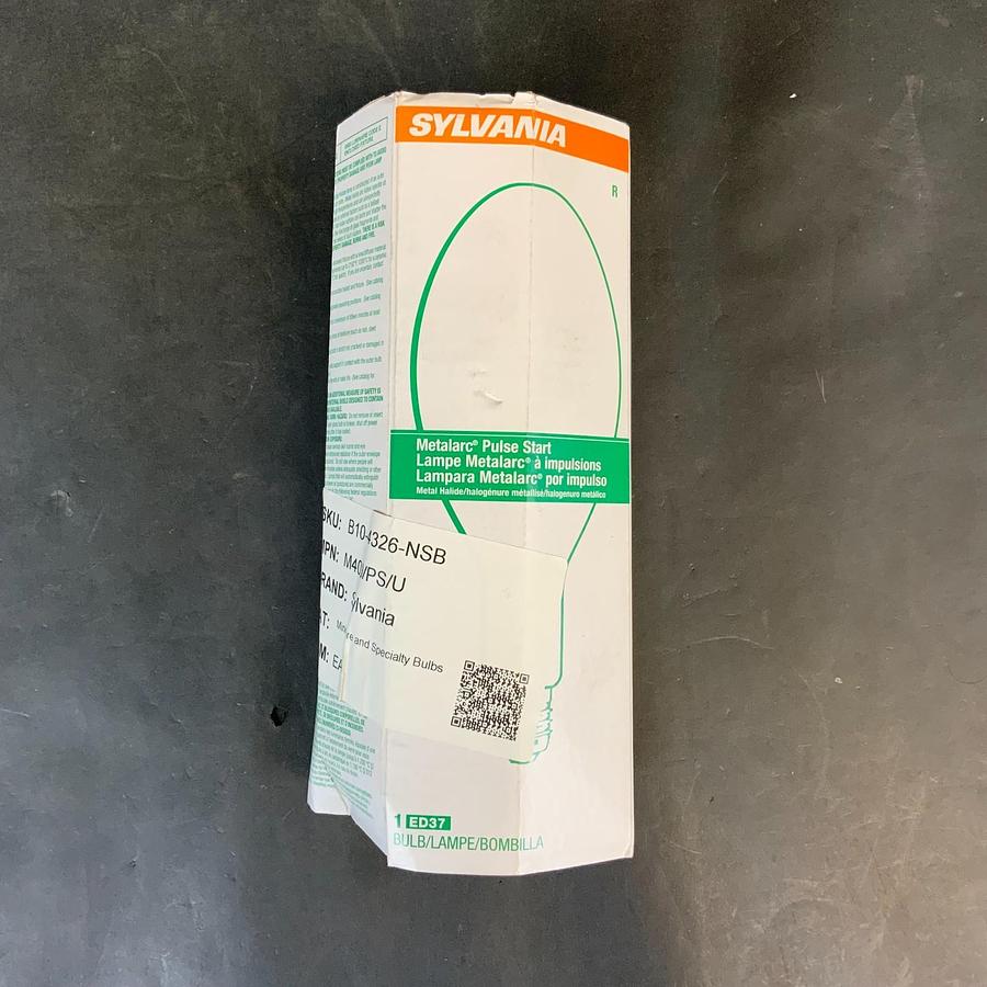 Used SYLVANIA 64054 M400/PS/U METALARC PULSE START METAL HALIDE LAMP ($18 OBO)