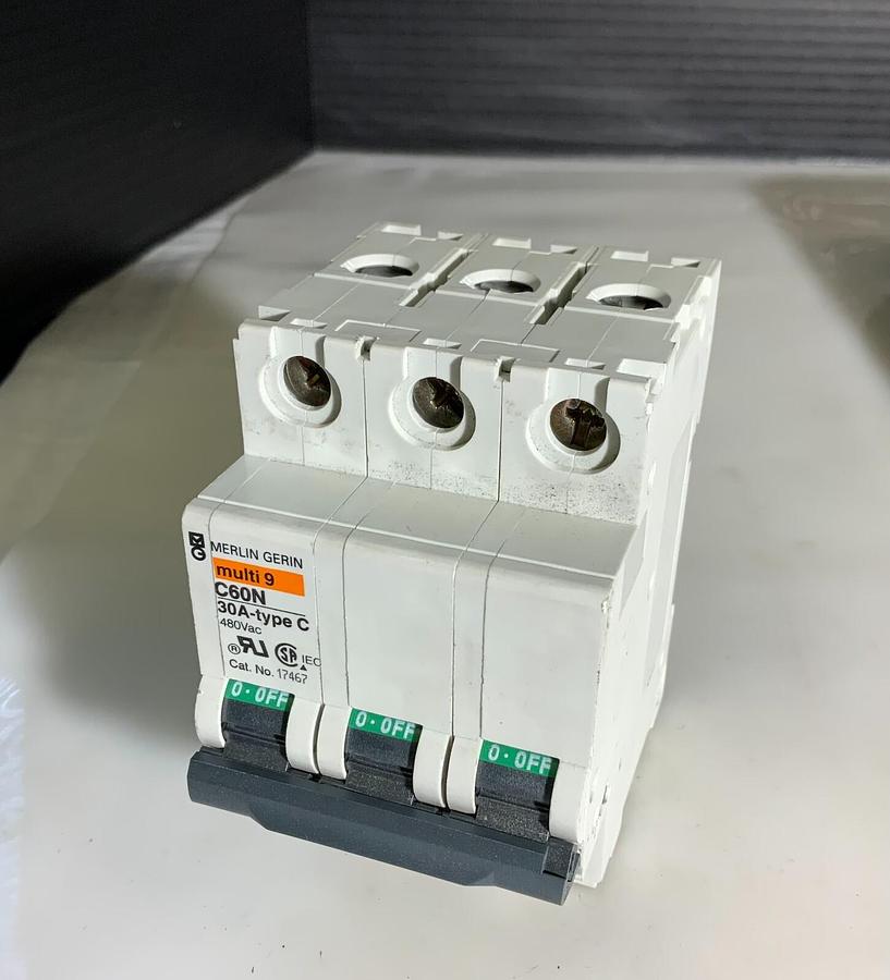 MERLIN GERIN MULTI9 C60N 30A-TYPE C ($49.99 OBO)