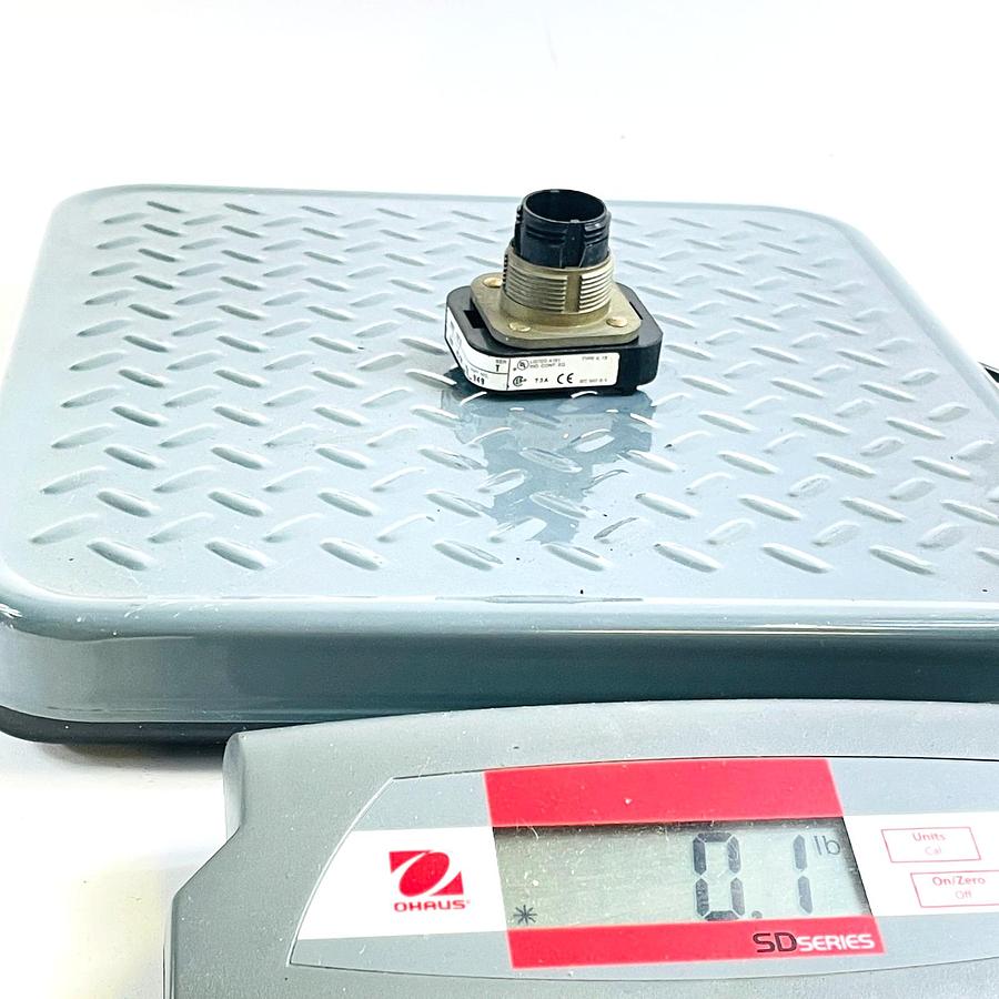 Used ALLEN-BRADLEY 800T-QM10 SER T PILOT LIGHT MODULE 120V AC/DC 30.5MM