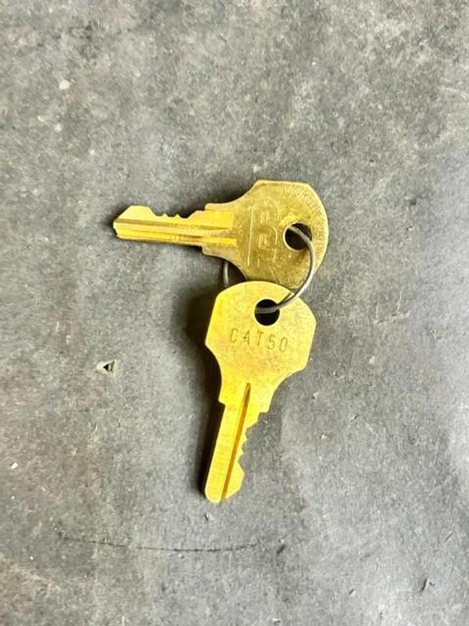 Used CORBIN CABINET LOCK CAT50 REPLACEMENT KEYS