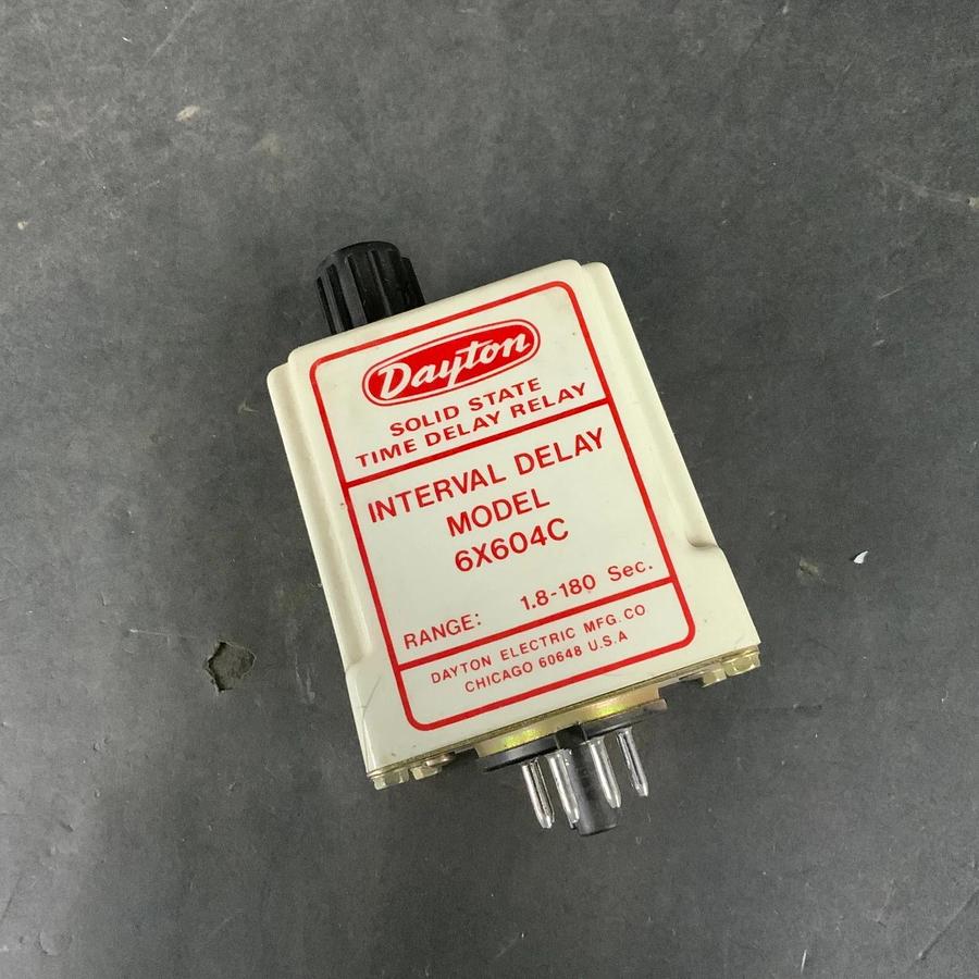 Used DAYTON 6X604C TIME RELAY ($25 OBO)