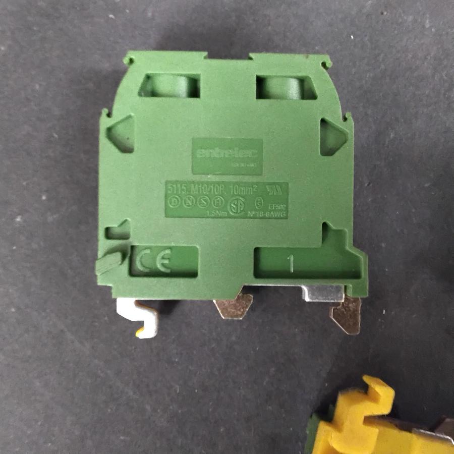 Used ENTRELEC  5115.M10/10P TERMINAL BLOCK ($7/EACH OBO)