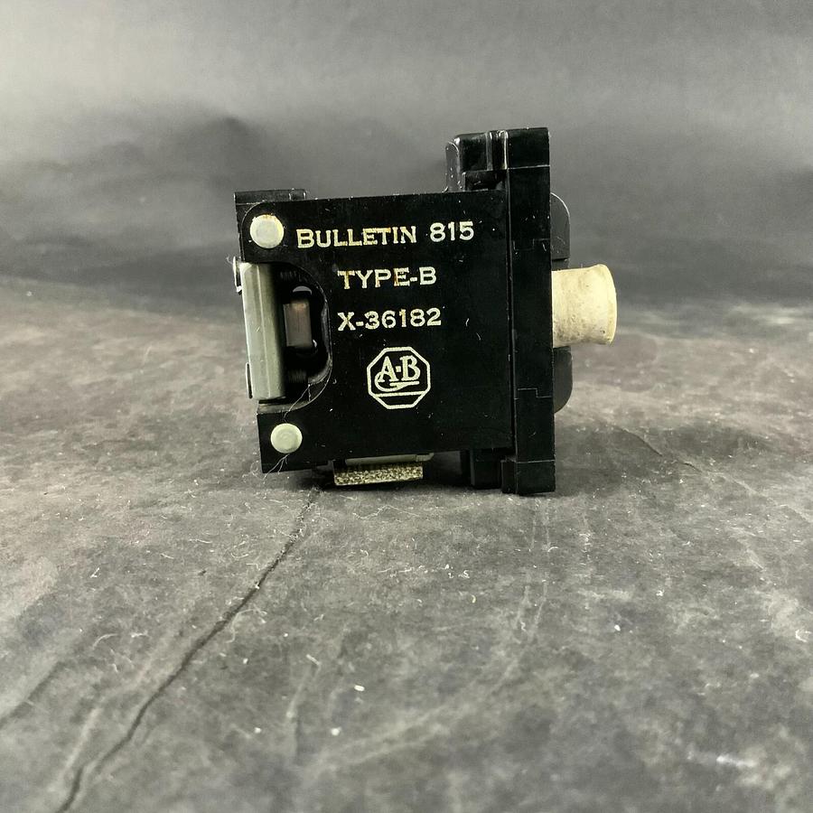 Used ALLEN BRADLEY X-36182 TYPE B OVERLOAD RELAY ($4 OBO)