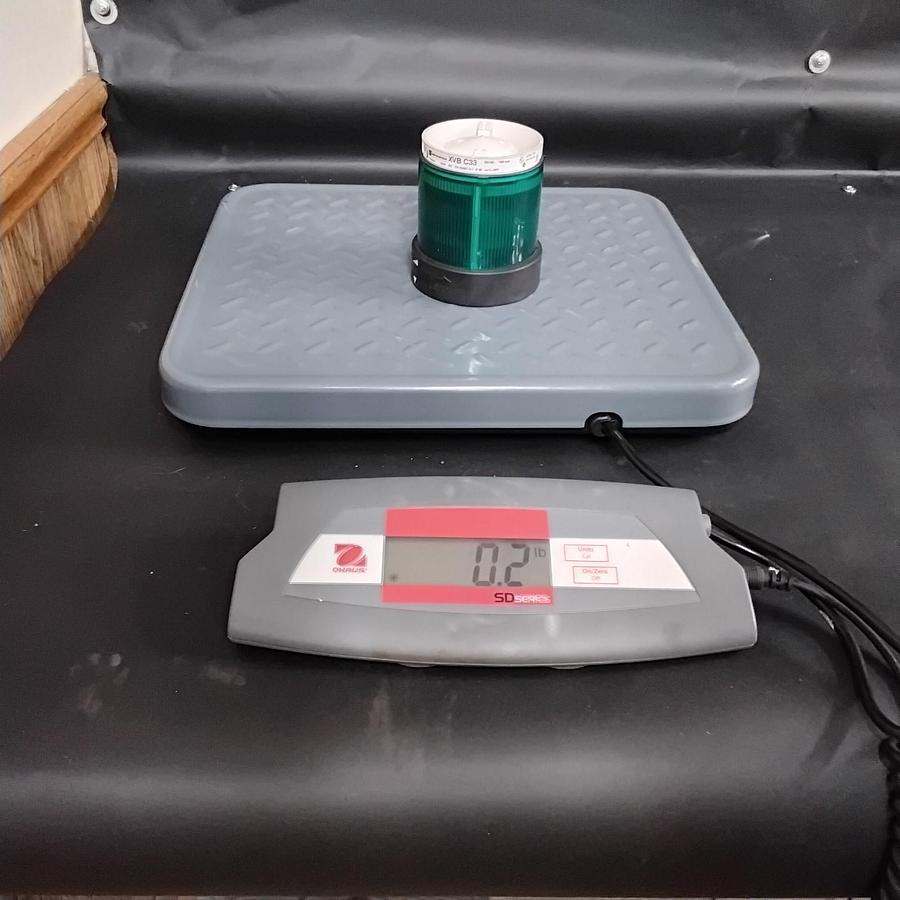 Used TELEMECANIQUE XVBC33 GREEN STACK LIGHT ($15 OBO)