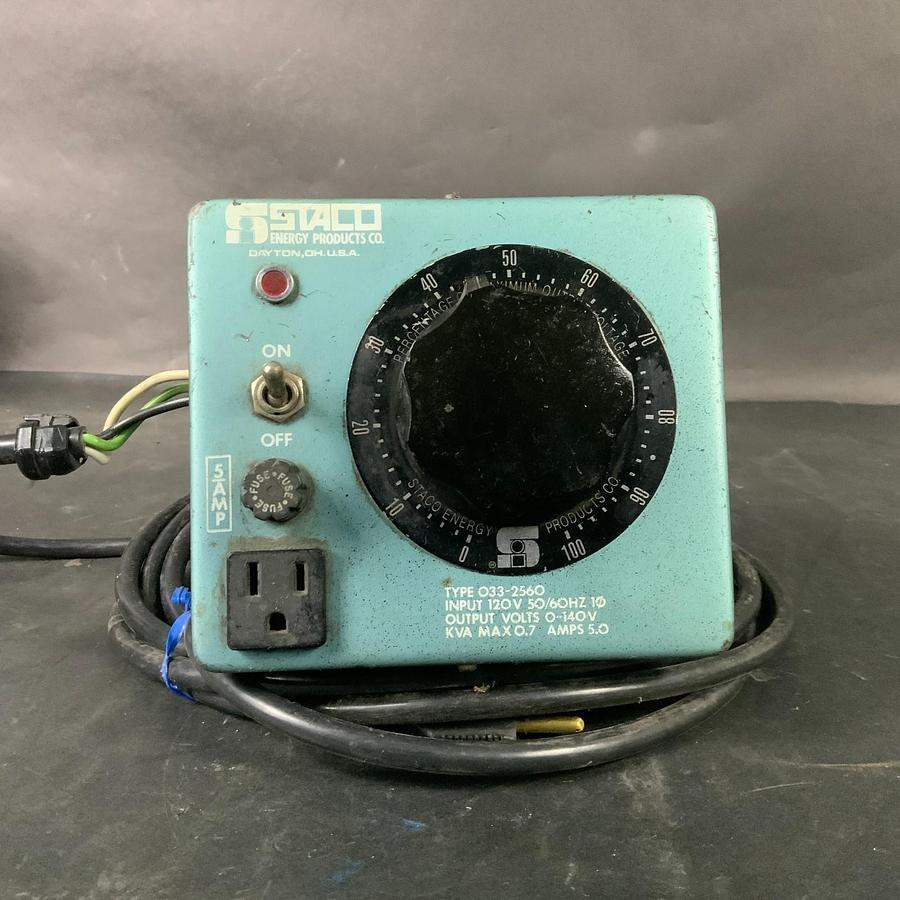 Used STACO O33-2560 VARIABLE TRANSFORMER ($200 OBO)