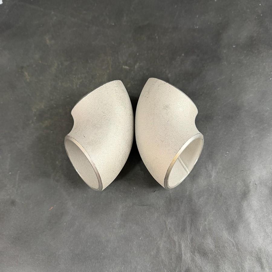 Used MCMASTER-CARR 304/304L 2” PIPE FITTING - SET OF 2