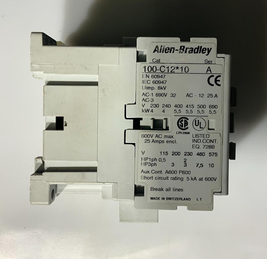 Used ALLEN BRADLEY 100-C12*10 CONTACTOR ($30 OBO)