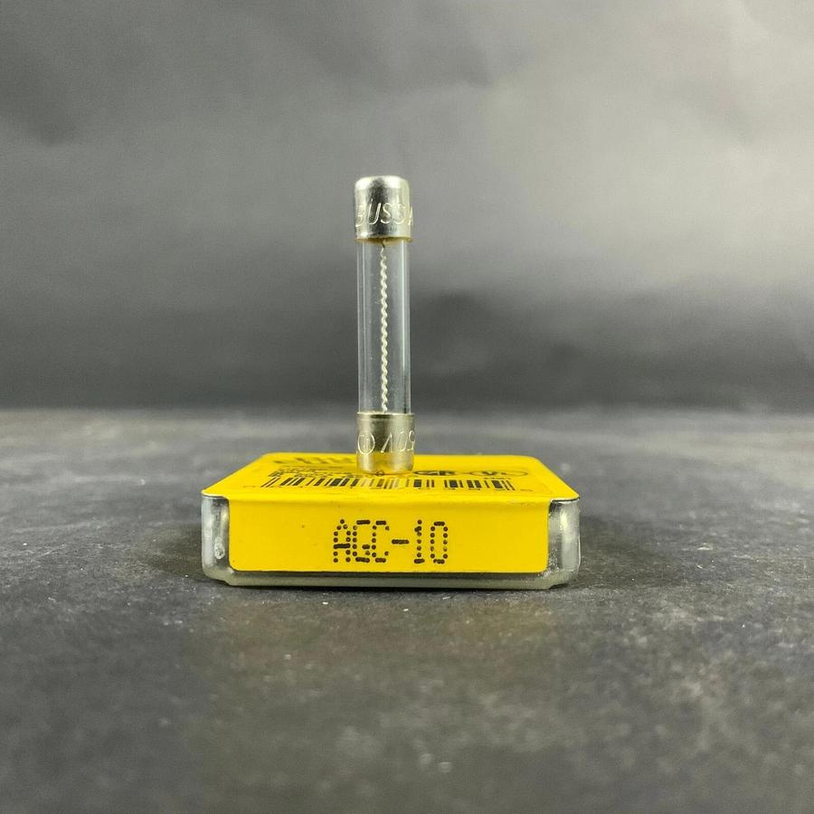 Used BUSSMANN AGC-10 FUSE - SET OF 5 ($6.50)