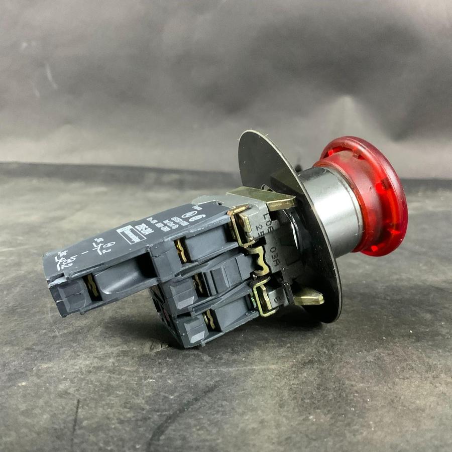 Used TELEMECANIQUE ZBE-204 EMERGENCY STOP RED INDICATOR LIGHT ($25 OBO)